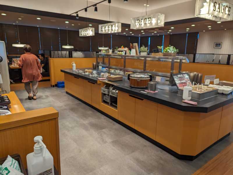 ステーキ宮牛久店の店内